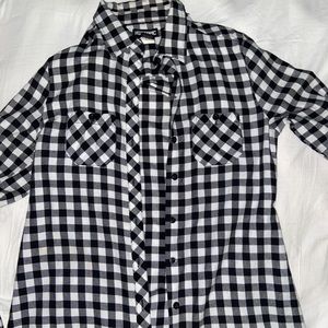 Checkered Button Down